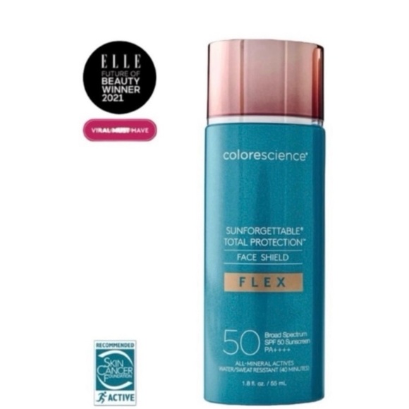 ColoreScience Sunforgettable SPF 50 Face Shield Sunscreen Total Protection Flex - Picture 3 of 6